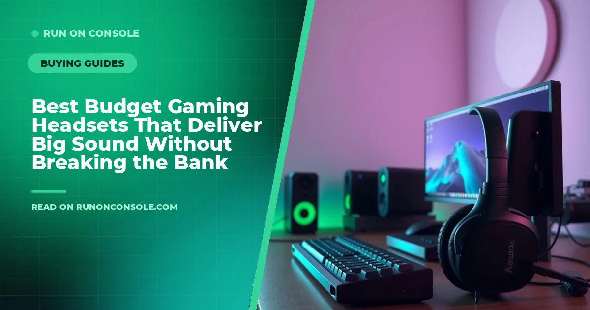 Close‑up of a gamer wearing a sleek headset, illuminated by soft LED lighting in a dim gaming room